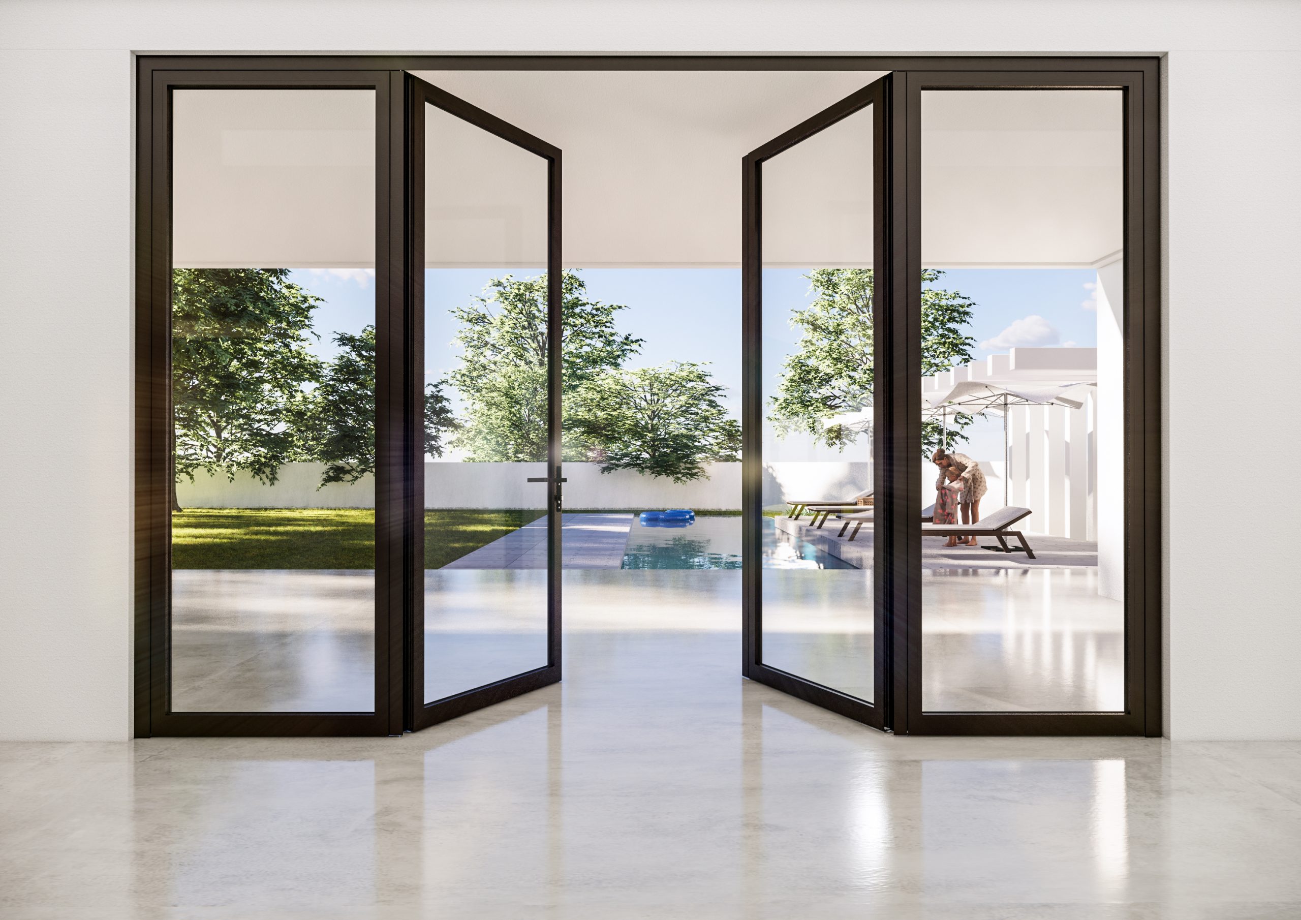 Cửa nhôm REVO mang lại nét hiện đại, sang trọng cho ngôi nhà