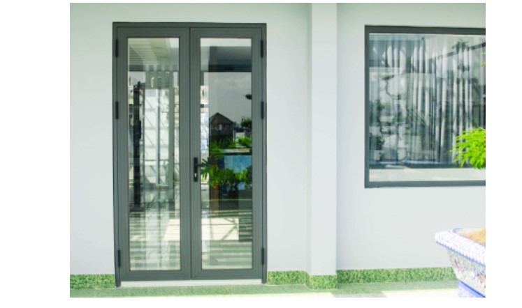 Cửa nhôm DT 2 cánh
