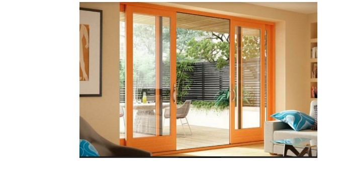 Cửa nhôm DT 4 cánh