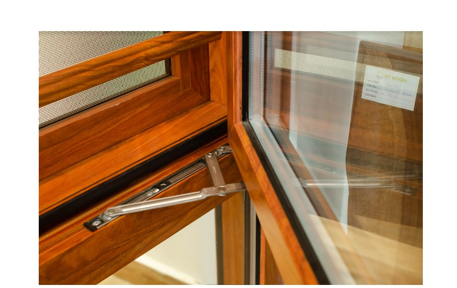 Cửa sổ nhôm vân gỗ