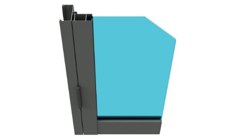 Cửa nhôm DT 4 cánh