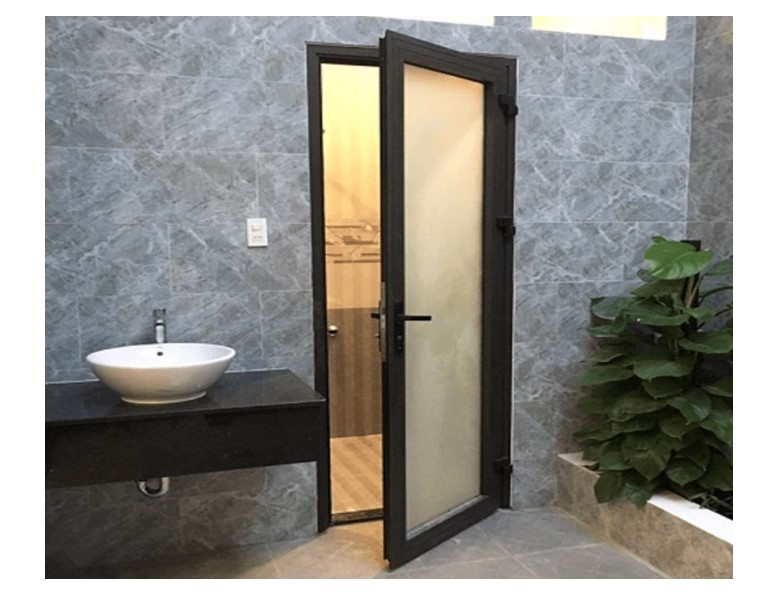 Cửa nhôm toilet đẹp