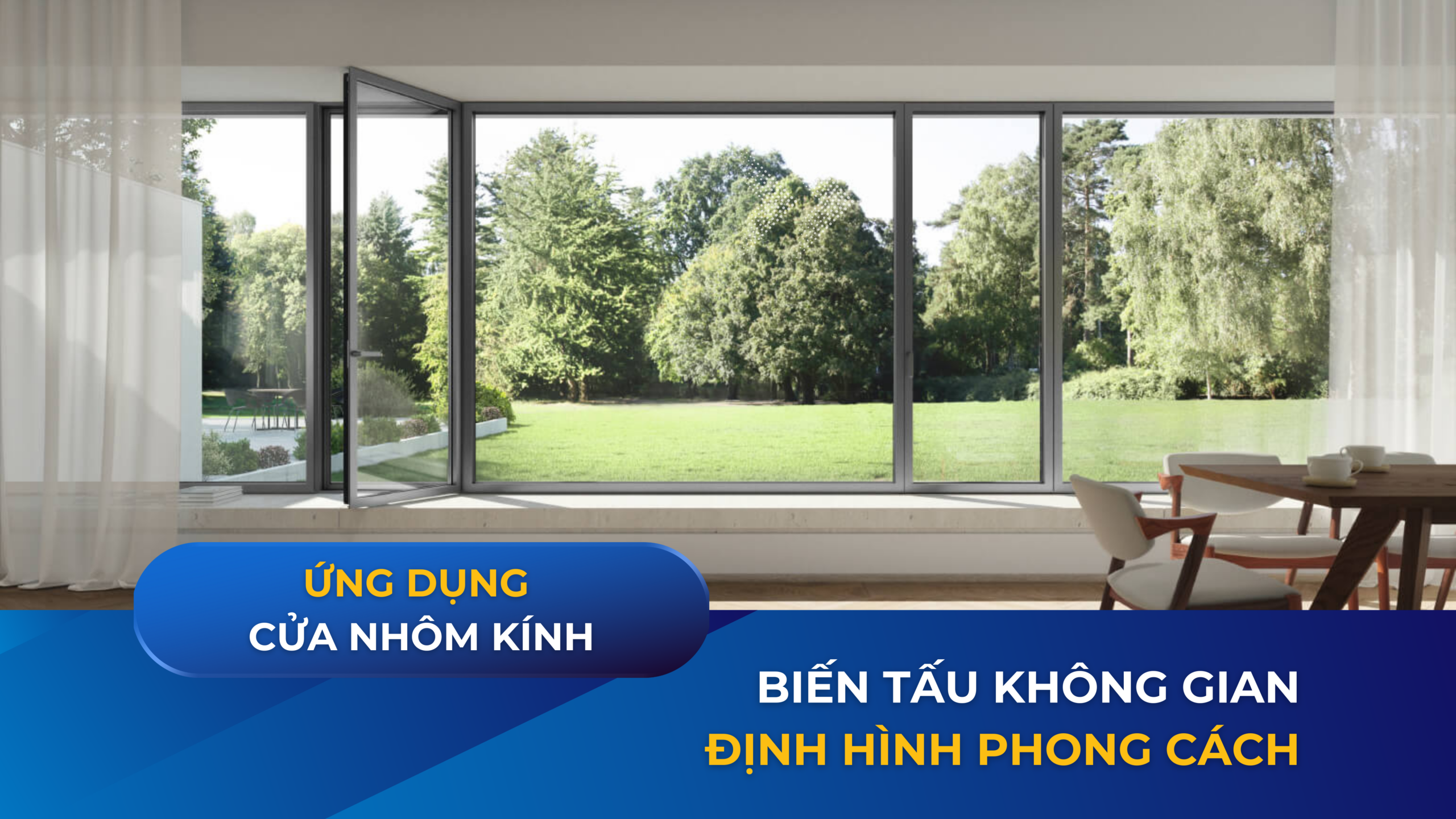 VÌ SAO CỬA NHÔM KÍNH LẠI LÀ LỰA CHỌN HỮU ÍCH CHO MỌI NHÀ?