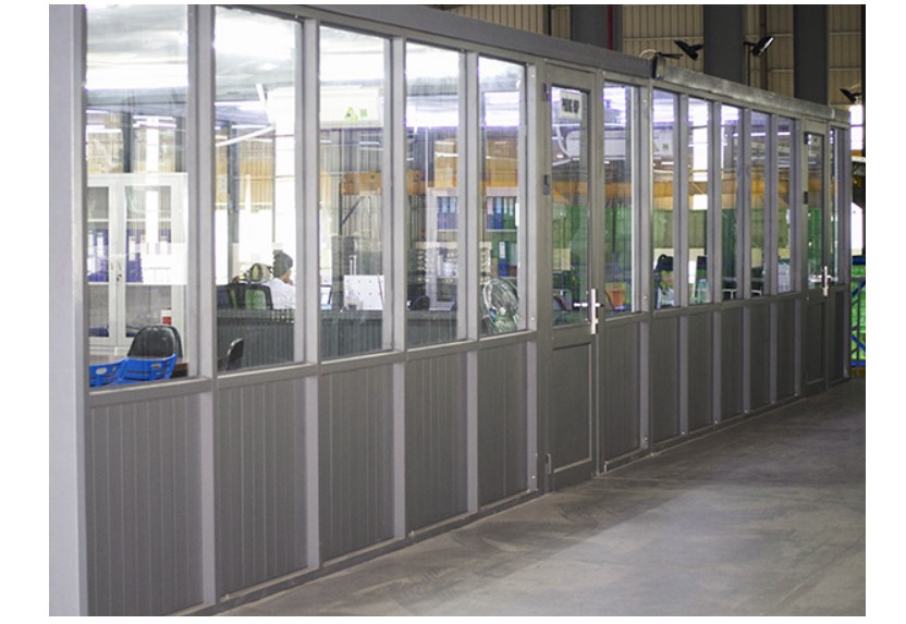 Dòng cửa nhôm màu trắng