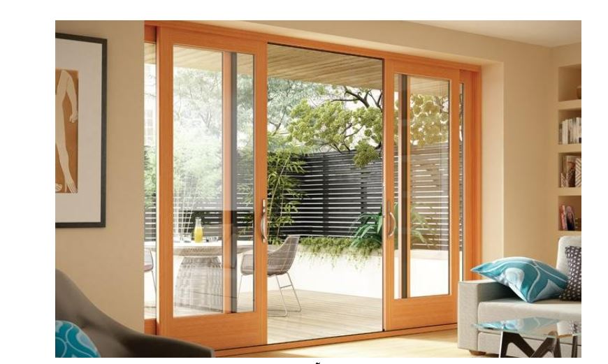 Dòng cửa nhôm vân gỗ