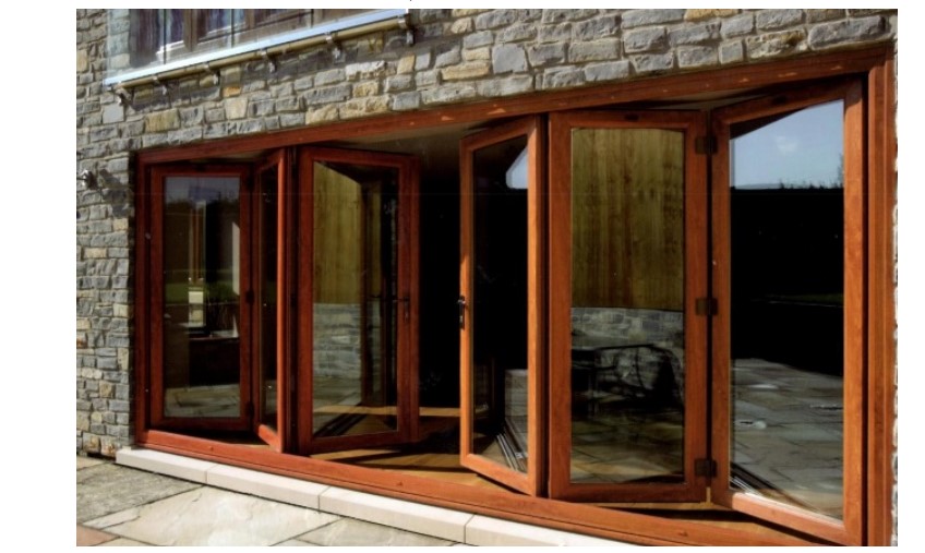 Mẫu cửa xếp trượt 4 cánh