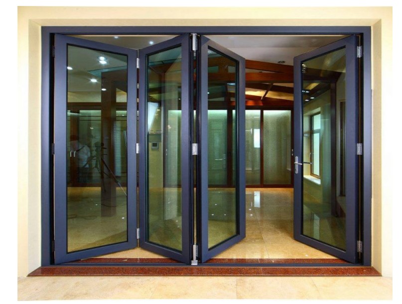 Mẫu cửa xếp trượt 4 cánh