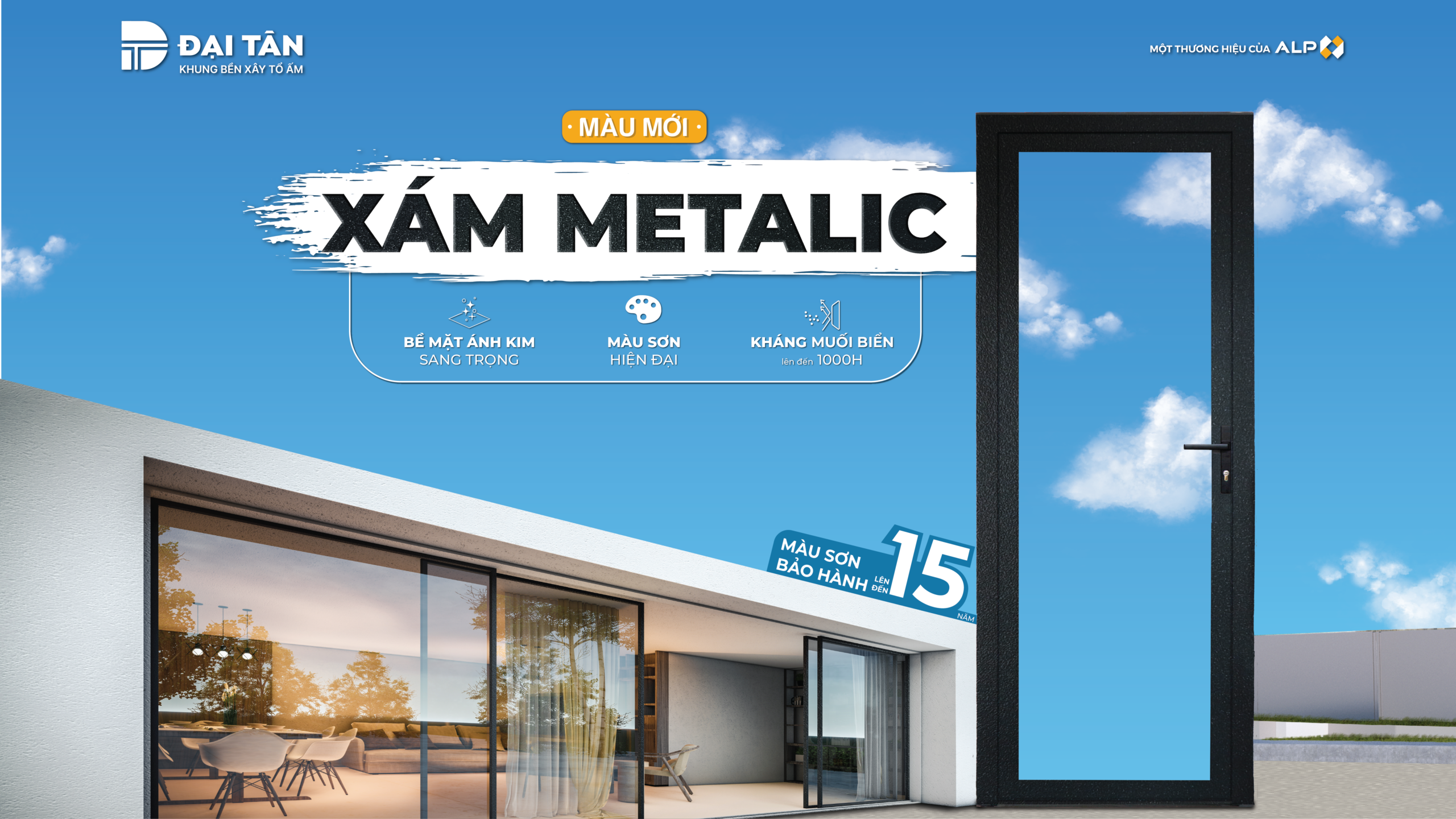 GIỚI THIỆU RA MẮT MÀU SƠN XÁM METALIC