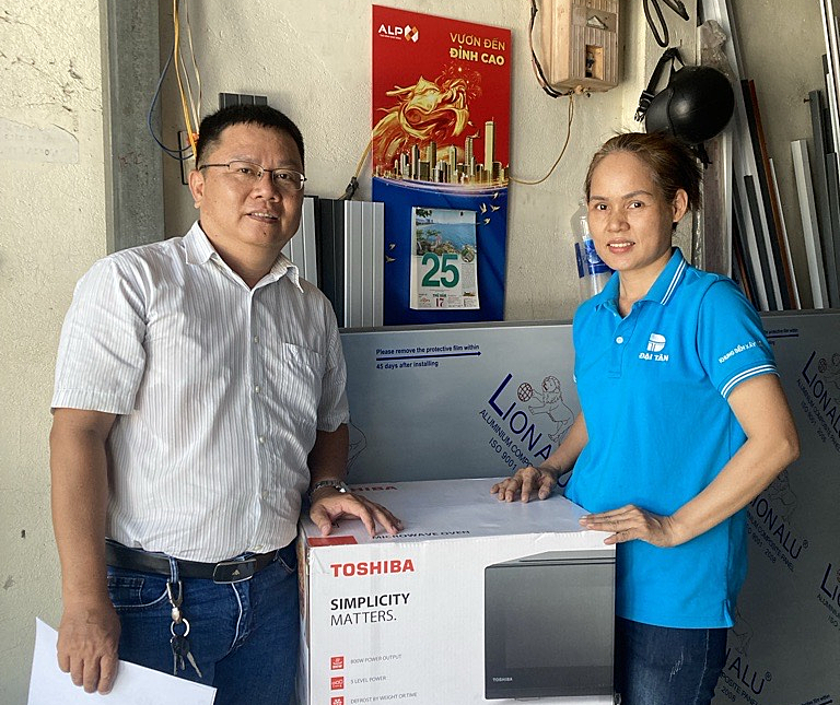 AN LẬP PHÁT TRAO QUÀ CHO ĐẠI LÝ THAM GIA CHƯƠNG TRÌNH KHUYẾN MÃI QUÝ I – “TÍCH LŨY LIỀN TAY, NHẬN NGAY QUÀ CHẤT”