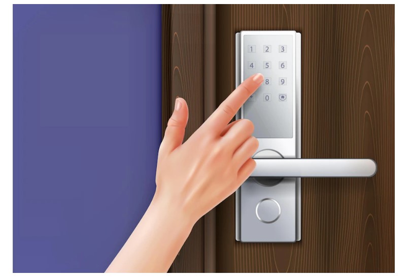 Khóa cửa nhôm kính