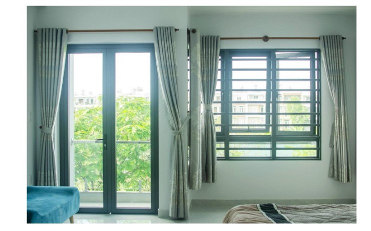 Cửa nhôm DT 2 cánh