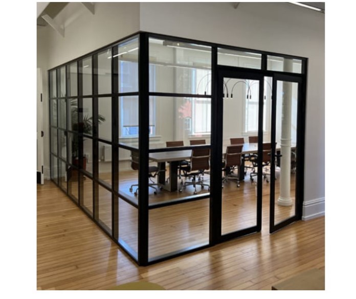 Cửa nhôm DT 2 cánh