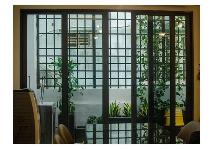 Cửa sổ nhôm đại tân 4 cánh