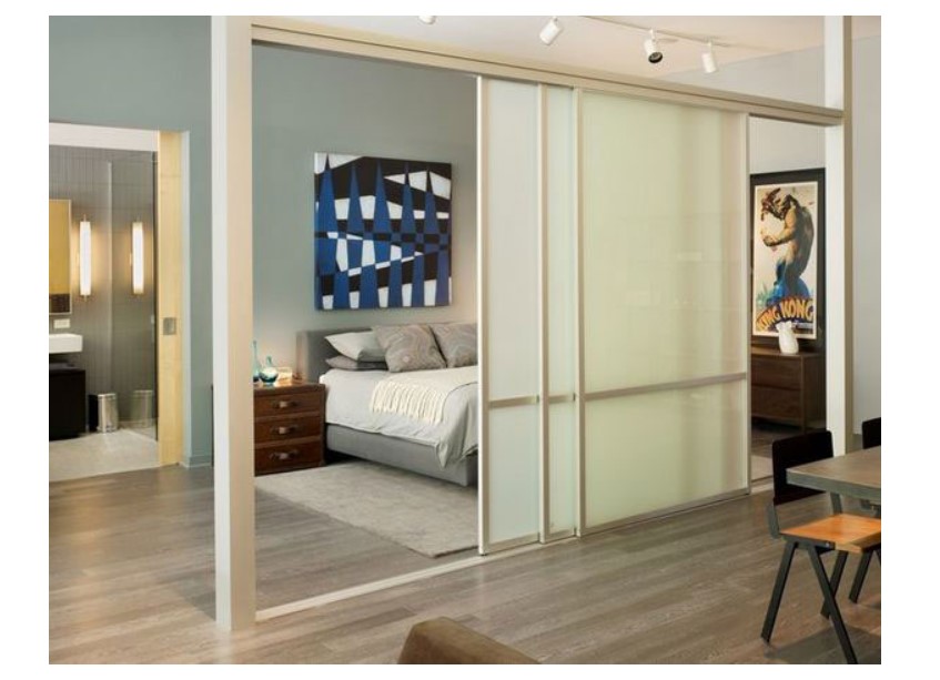 Vách nhôm phòng ngủ