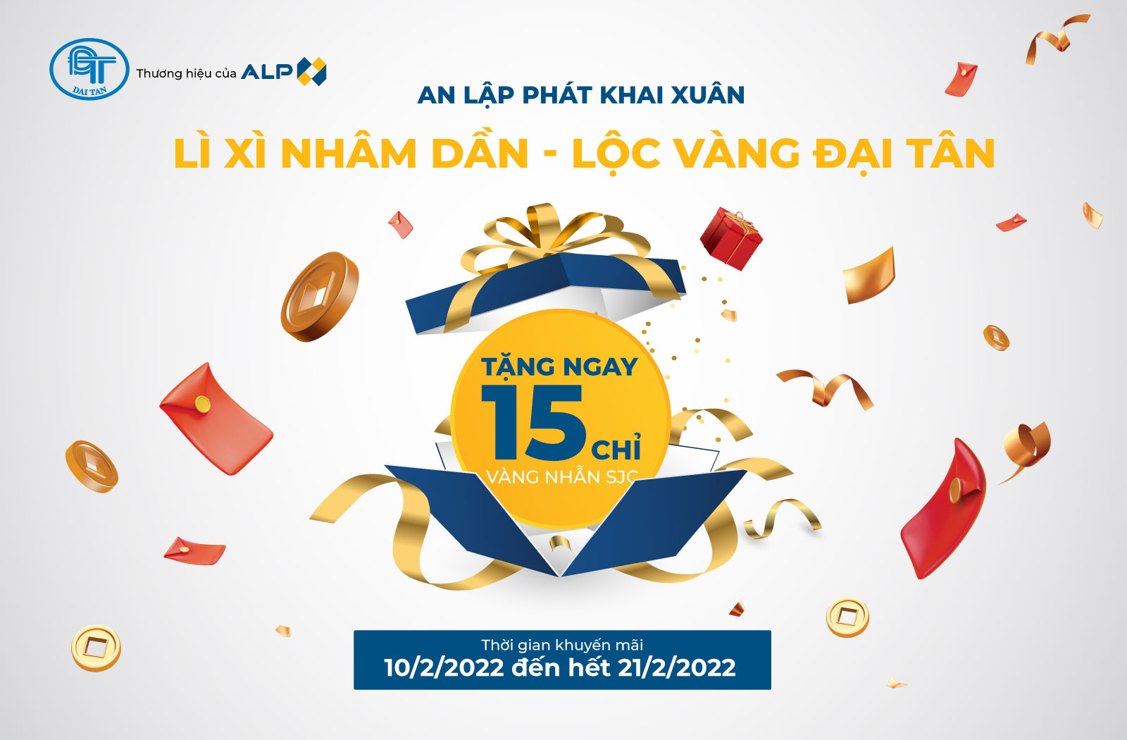 AN LẬP PHÁT KHAI XUÂN – “LÌ XÌ NHÂM DẦN – LỘC VÀNG ĐẠI TÂN”