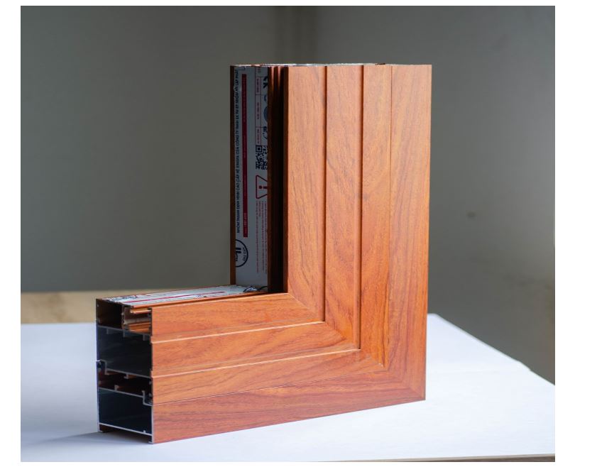 Dòng cửa nhôm vân gỗ