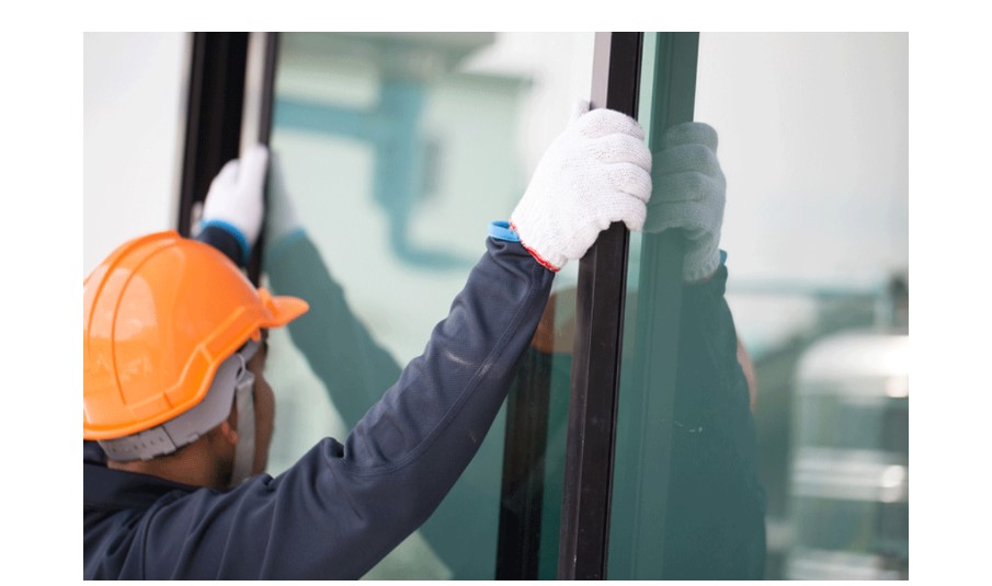 Dòng cửa nhôm màu trắng