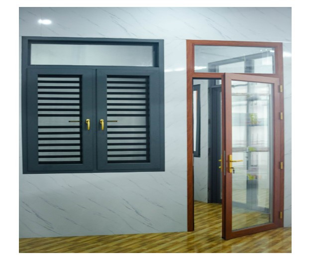 Hệ cửa đi mở quay 1 cánh