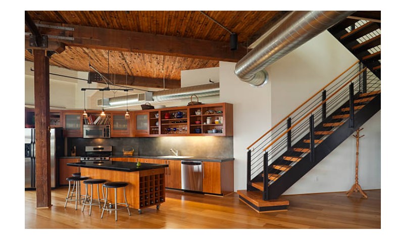 Tủ bếp giả gỗ